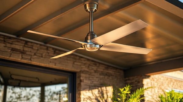 Top 5 ventilateurs de plafond extérieurs élégants et performants