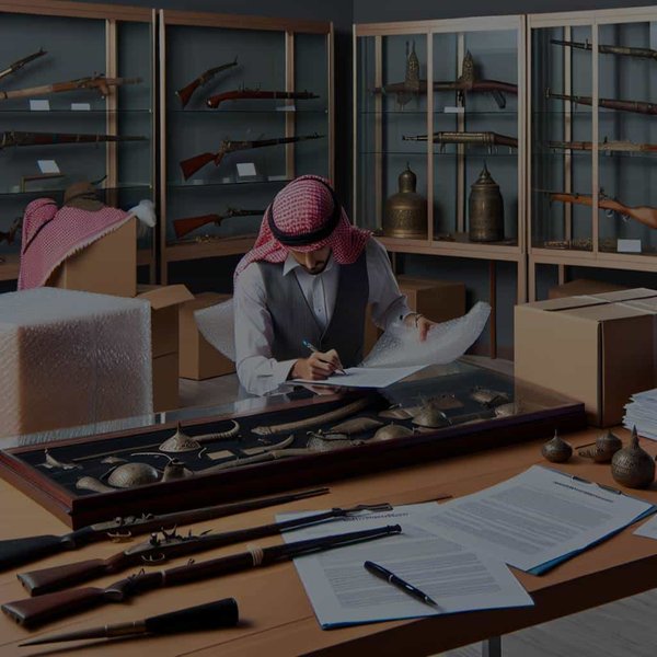 Quelles procédures pour déménager légalement une collection d'armes anciennes ?